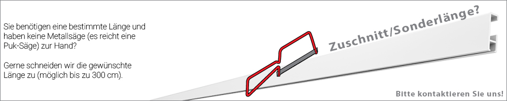 zuschnitt bilderschiene